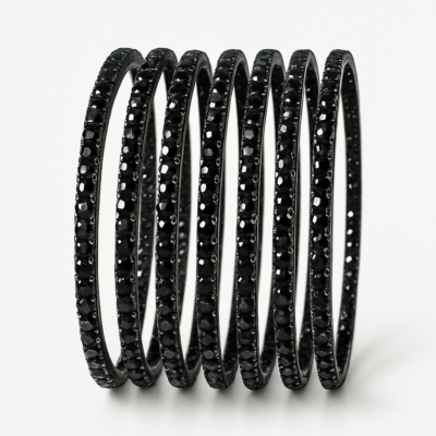 Obsidian Luxe Multi-Line Bracelet