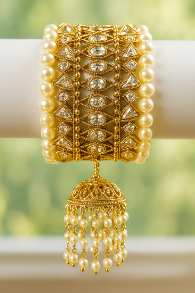 Royal Aura Bridal Kaleera Bracelet