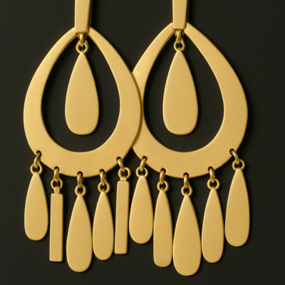 Sunset Dunes Dangler Earrings