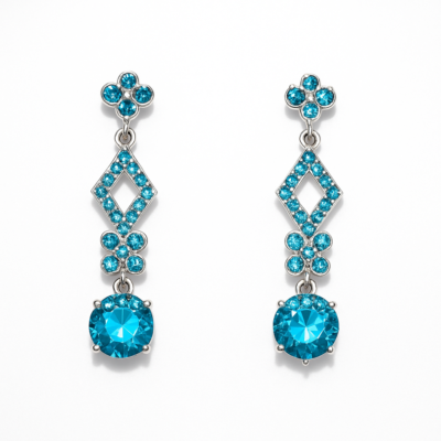 Ocean Bloom Dangle Earrings