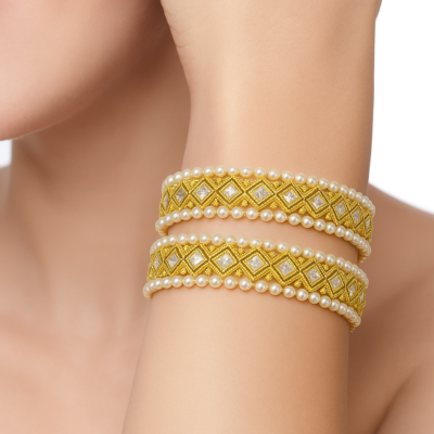 Regal Pearl Radiance Bangles