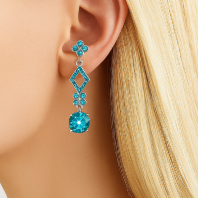 Ocean Bloom Dangle Earrings