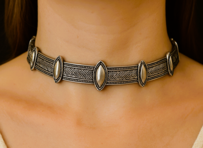 Heritage Arrowhead Silver Choker