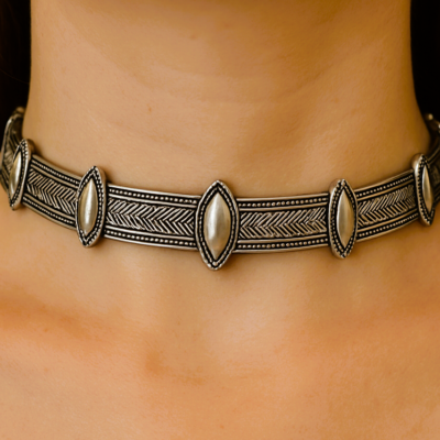 Heritage Arrowhead Silver Choker