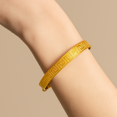 Golden Maze Classic Bangle