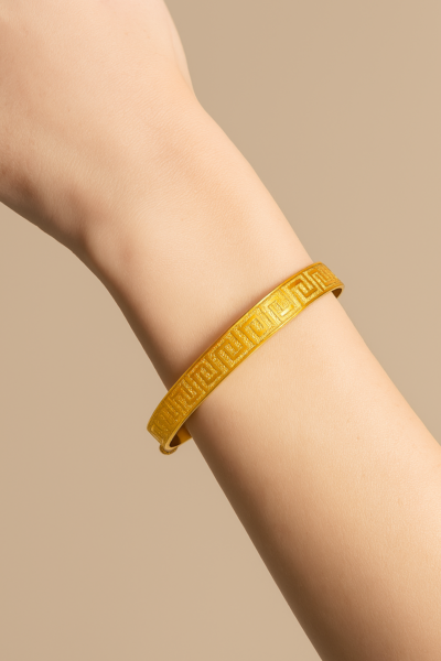 Golden Maze Classic Bangle