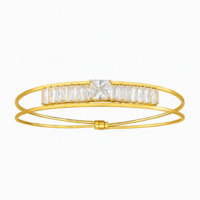 Radiant Elegance Dual-Band Bracelet