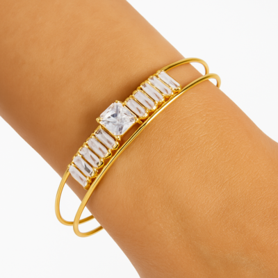 Radiant Elegance Dual-Band Bracelet