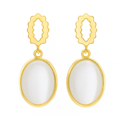 Radiant Crystal Glow Drop Earrings