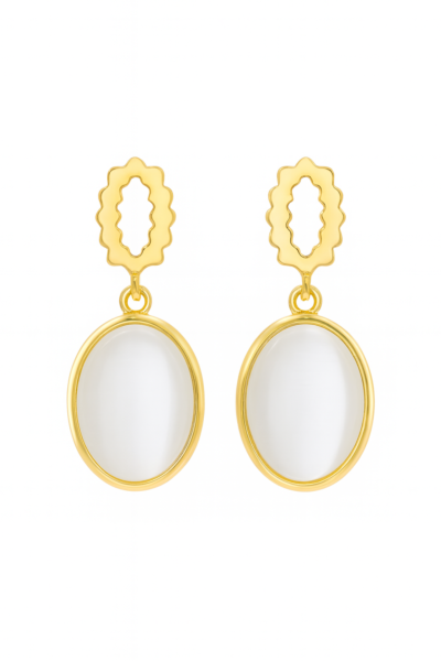 Radiant Crystal Glow Drop Earrings