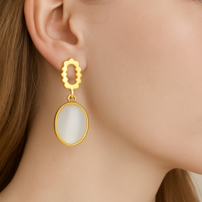 Radiant Crystal Glow Drop Earrings