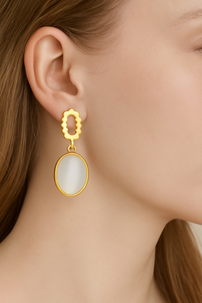 Radiant Crystal Glow Drop Earrings