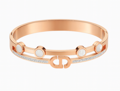 Radiant Rose Gold Elegance Bracelet