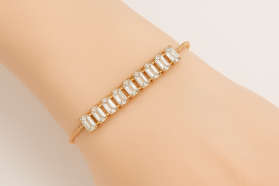 Eternal Sparkle Baguette Bracelet