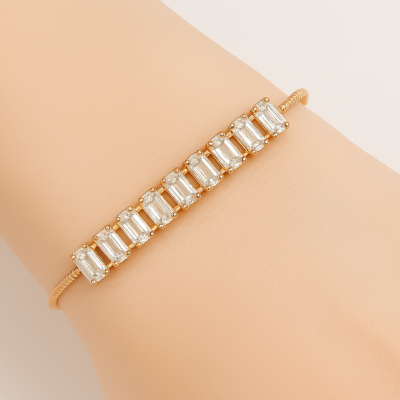 Eternal Sparkle Baguette Bracelet